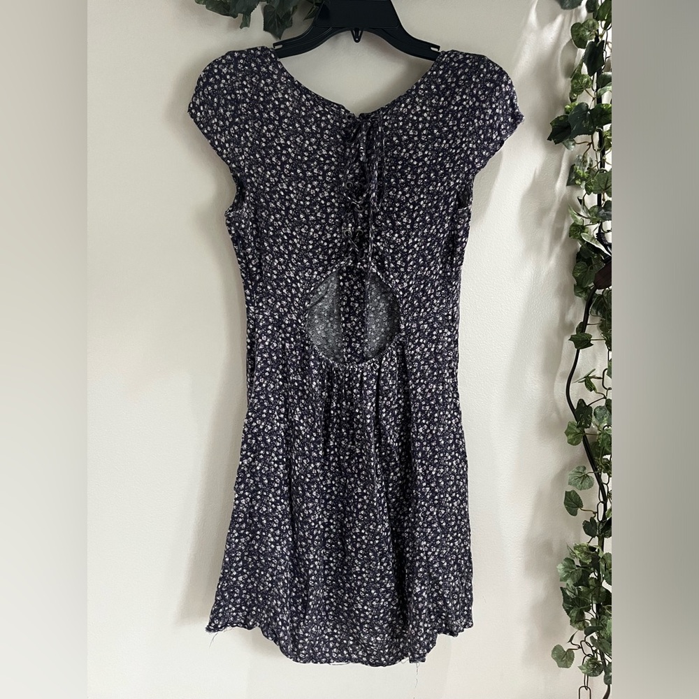 Floral American Eagle Mini Dress